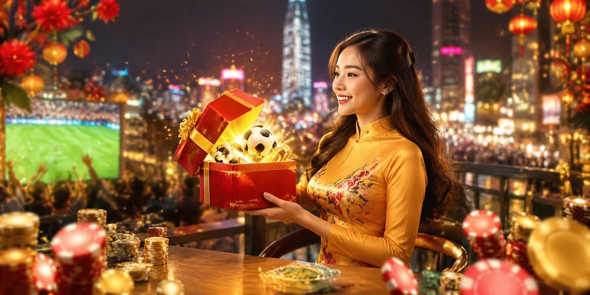 Người hâm mộ bóng đá TP.HCM mặc áo dài theo dõi kết quả cá cược thể thao trực tuyến