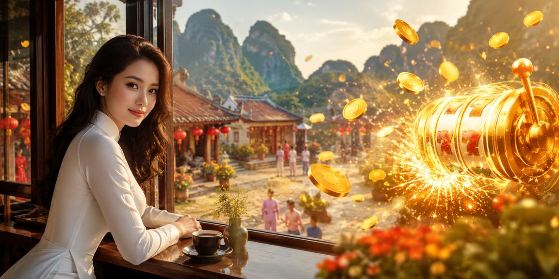 Người dùng Ninh Bình kiểm tra giao dịch và chơi slots tại 9379